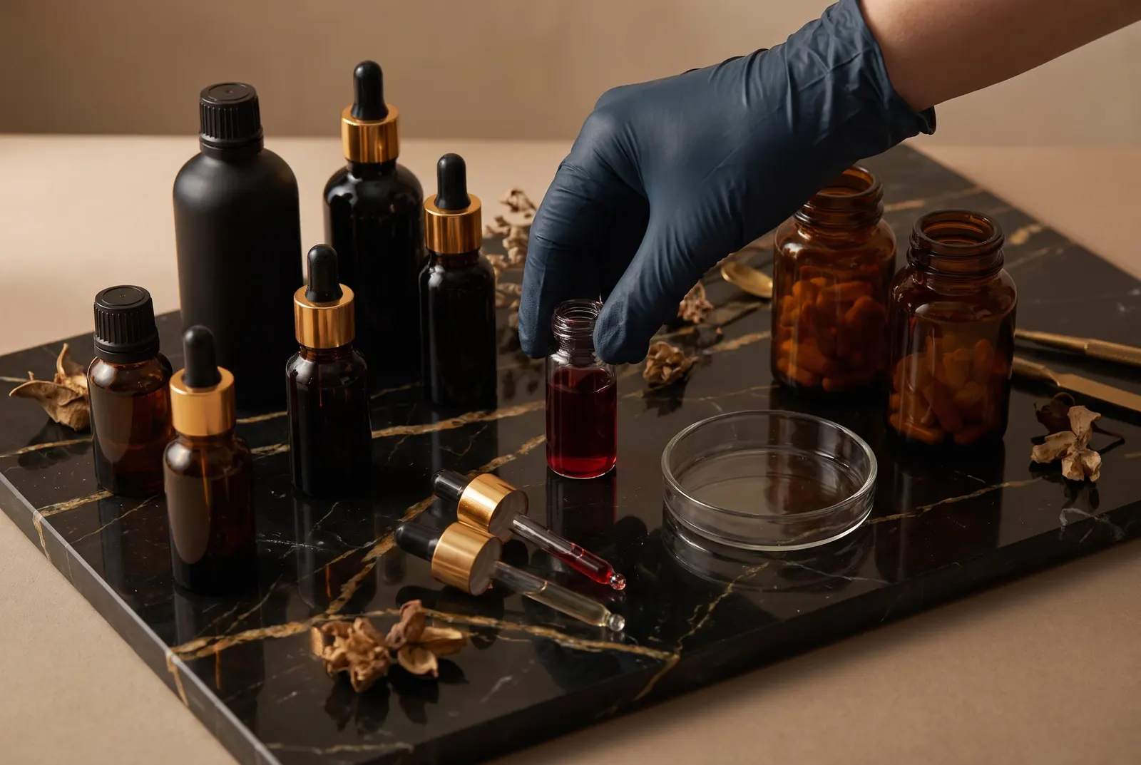 Luxury skincare preparation for CO2 laser