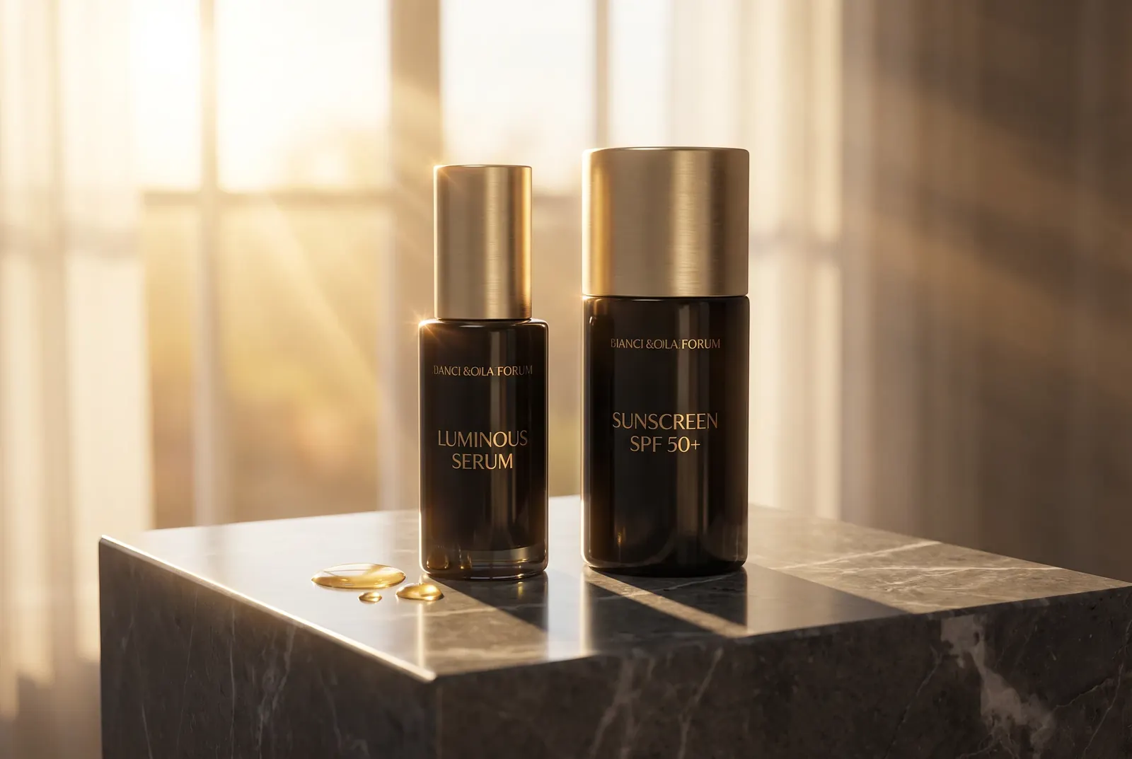 Rejuvenat and Protectif skincare duo