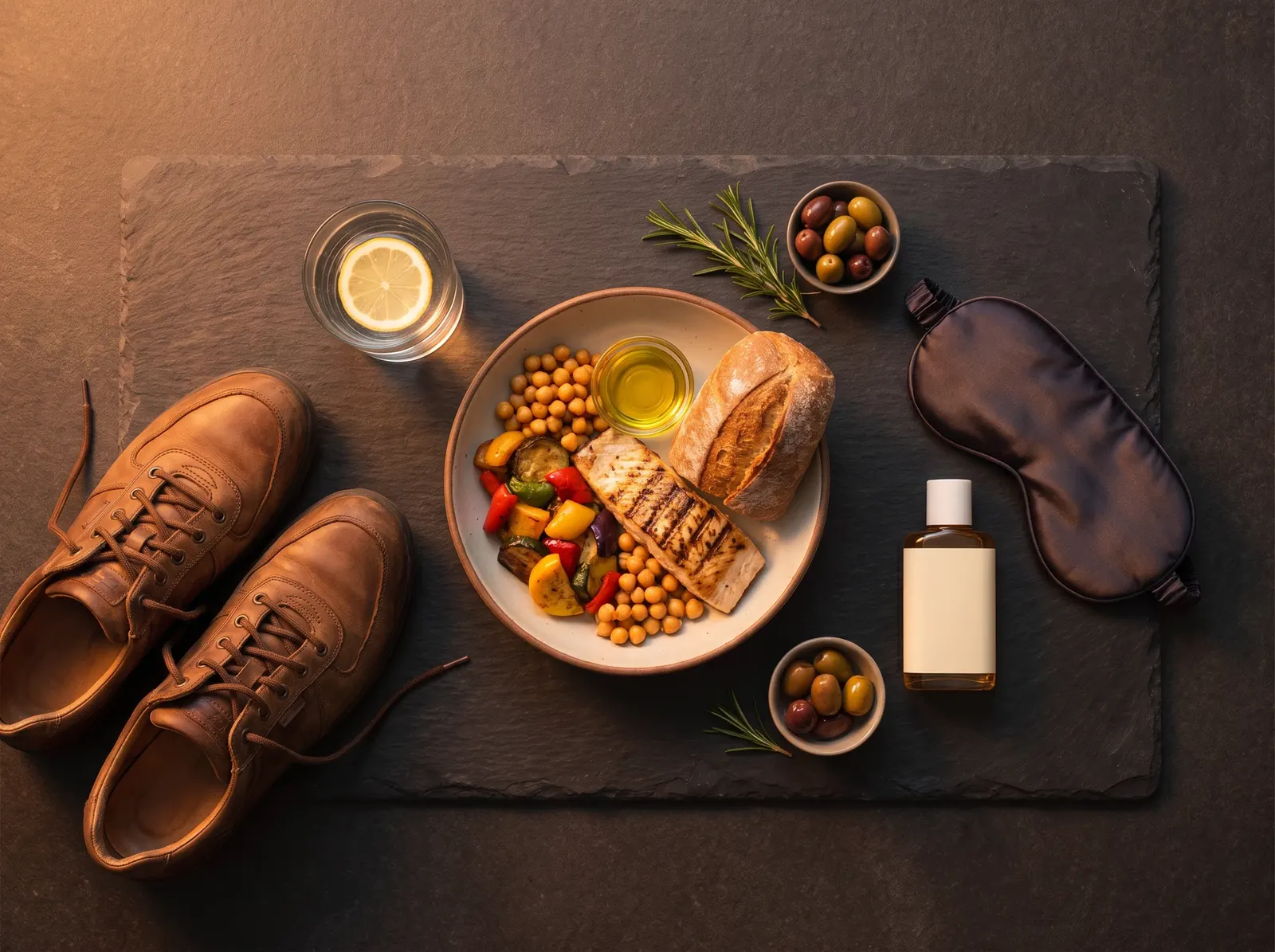 Food, movement, sleep, hydration and sun protection foundations